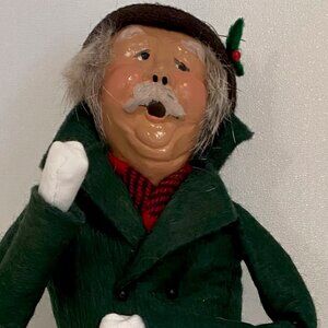 Byers' Choice Skating Grandpa